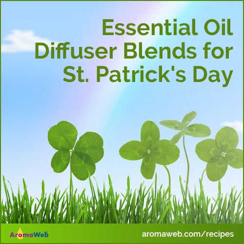 Essential Oil Diffuser Blends for St. Patrick's Day