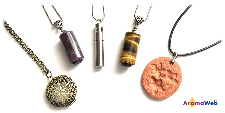 Selection of Essential Oil Jewelry