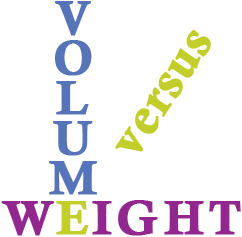 Volume vs. Weight