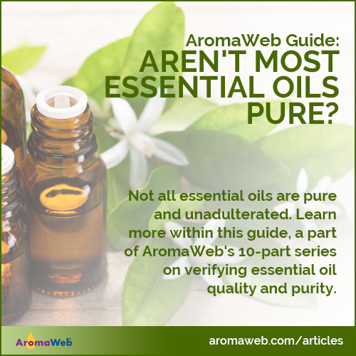Aren't Most Essential Oils Pure?