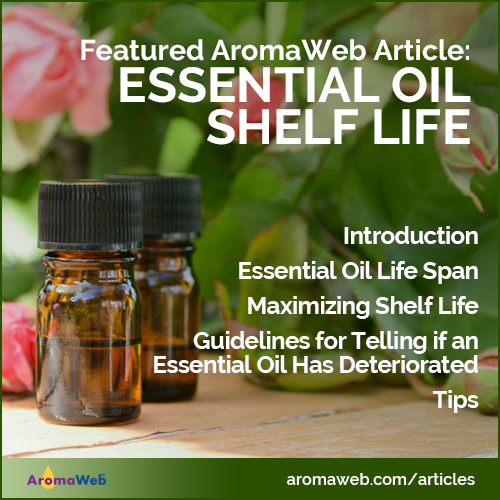 Essential Oil Shelf Life AromaWeb