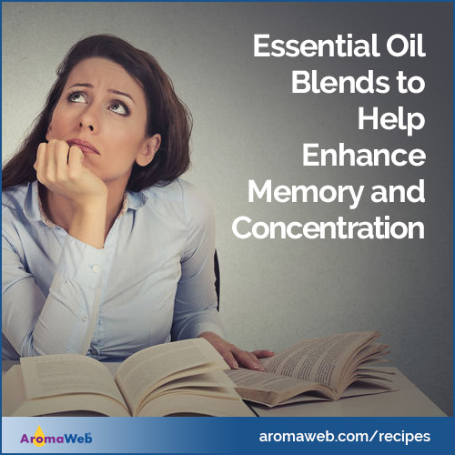 Essential Oil Blends to Enhance Memory and Concentration