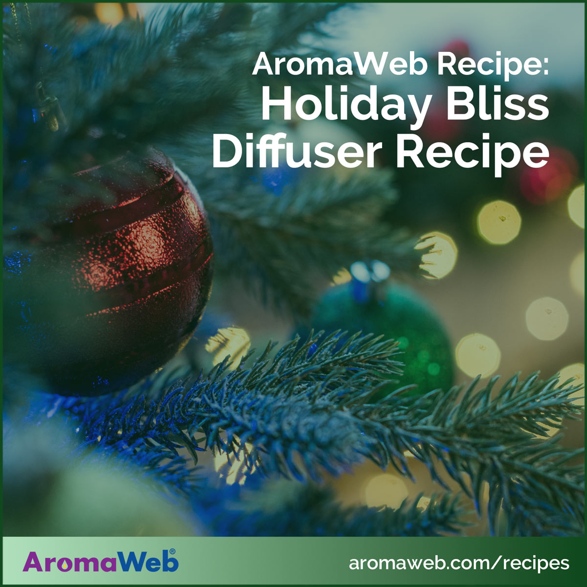 Holiday Bliss Essential Oil Diffuser Blend