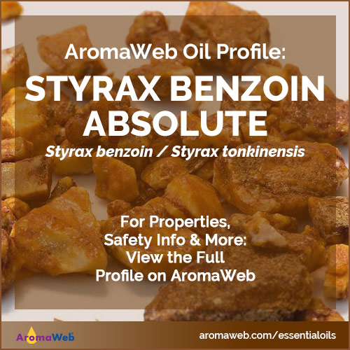 Styrax Benzoin Absolute Profile